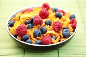 cereali con frutta